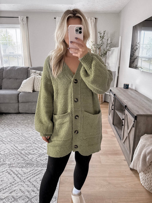 Ultra Soft Button Down Cardigan Final Sale