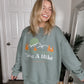 Take A Hike Pullover Sweatshirt Final Sale