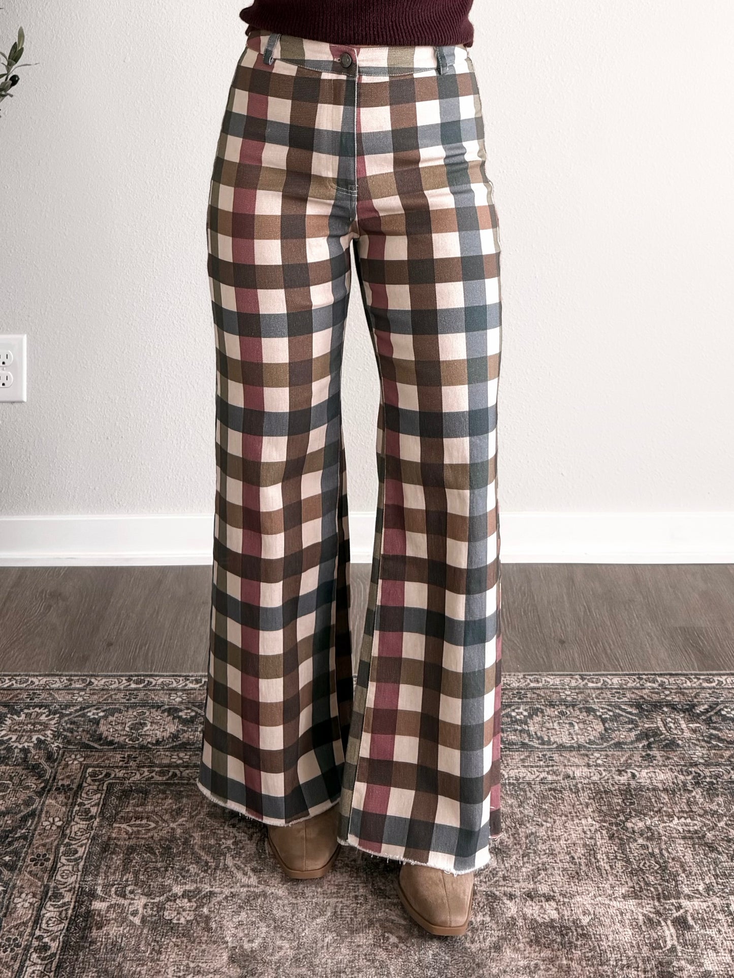Home for Thanksgiving Plaid Pants (Restocking 11.02)