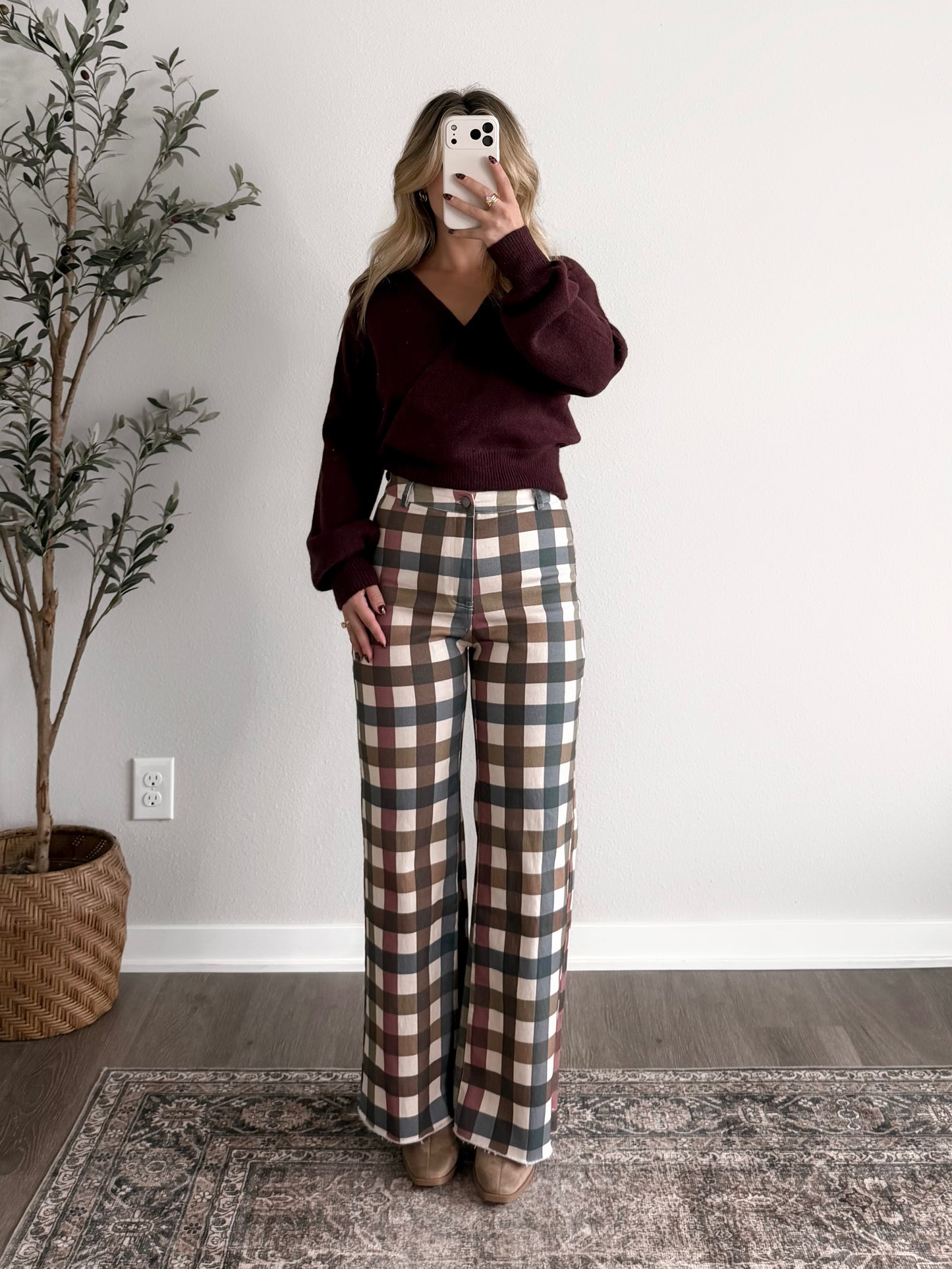 Blessed Knit Wrap Sweater