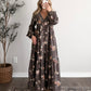Victorian Floral Maxi Dress