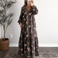 Victorian Floral Maxi Dress