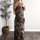 Victorian Floral Maxi Dress