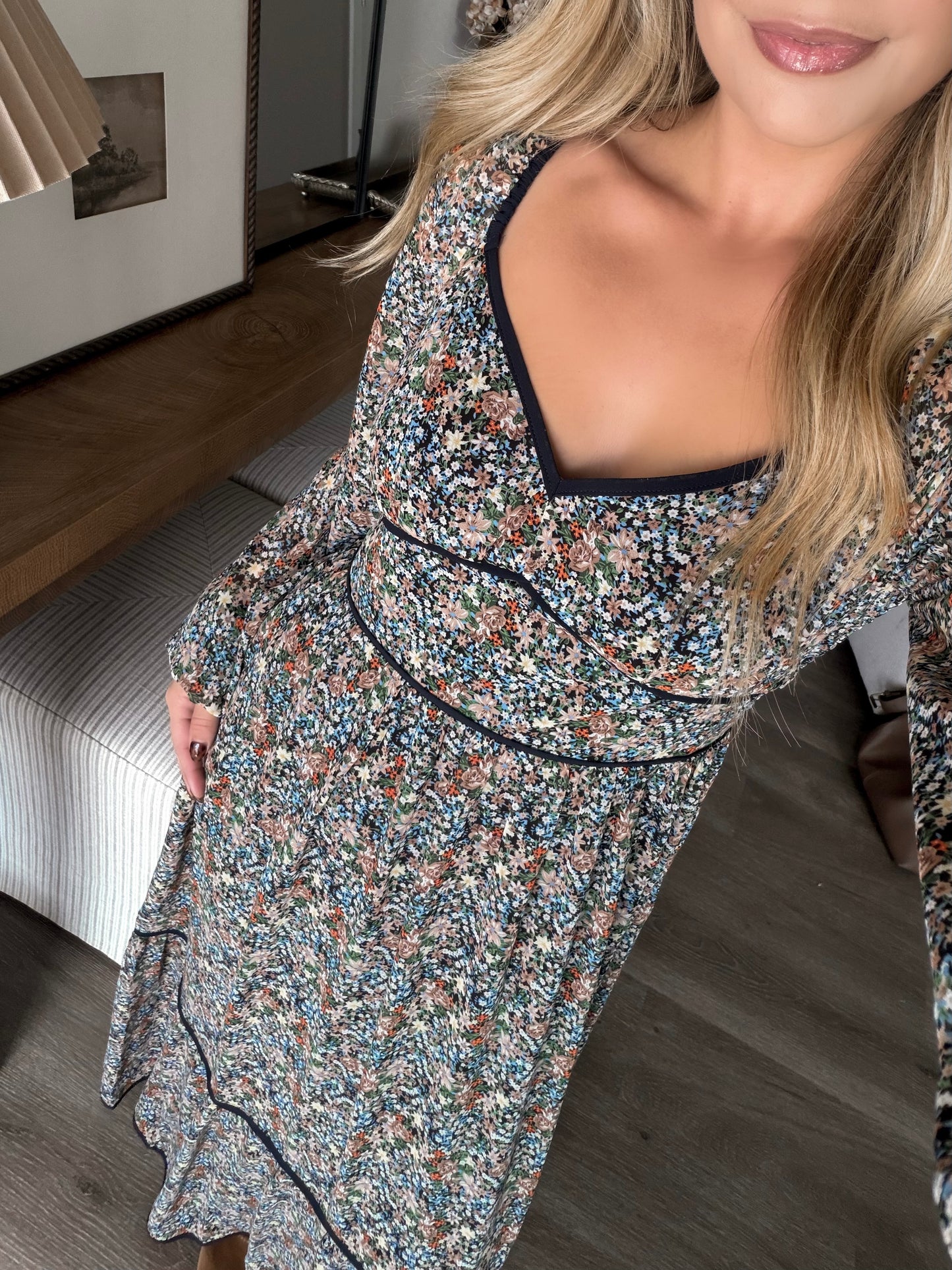 Iris Mae Floral Maxi Dress