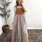 Prairie Honey Patchwork Overall Dress