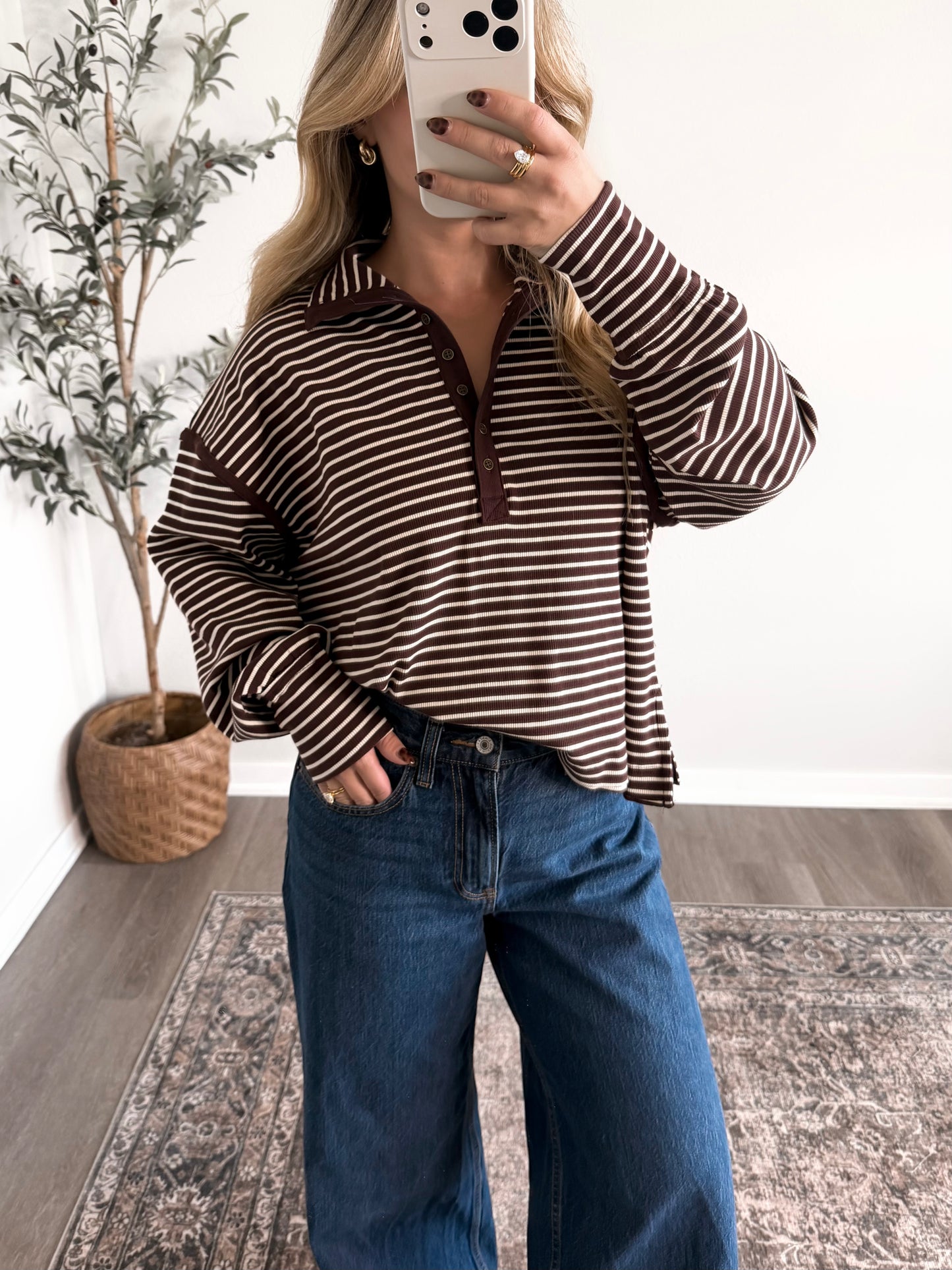 Rugby Club Striped Henley