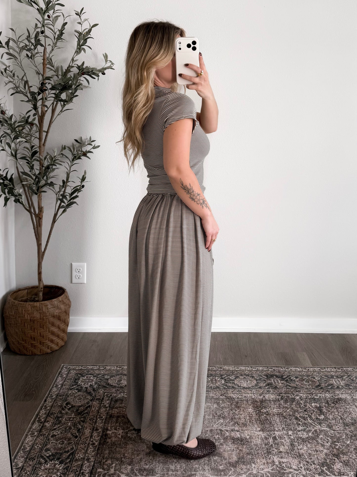 Comfy Company Striped Lounge Set