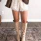 French Vanilla Lace Shorts