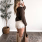 French Vanilla Lace Shorts