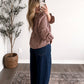 Sunday Supper Ruffle Blouse