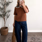 Homemade Pie Collared Sweater