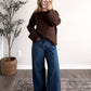 Toasted Walnut Knit Sweater