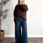Toasted Walnut Knit Sweater