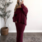 Holiday Muse Off Shoulder Knit Sweater