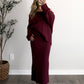 Holiday Muse Off Shoulder Knit Sweater