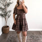 Saved You A Seat Plaid Dress