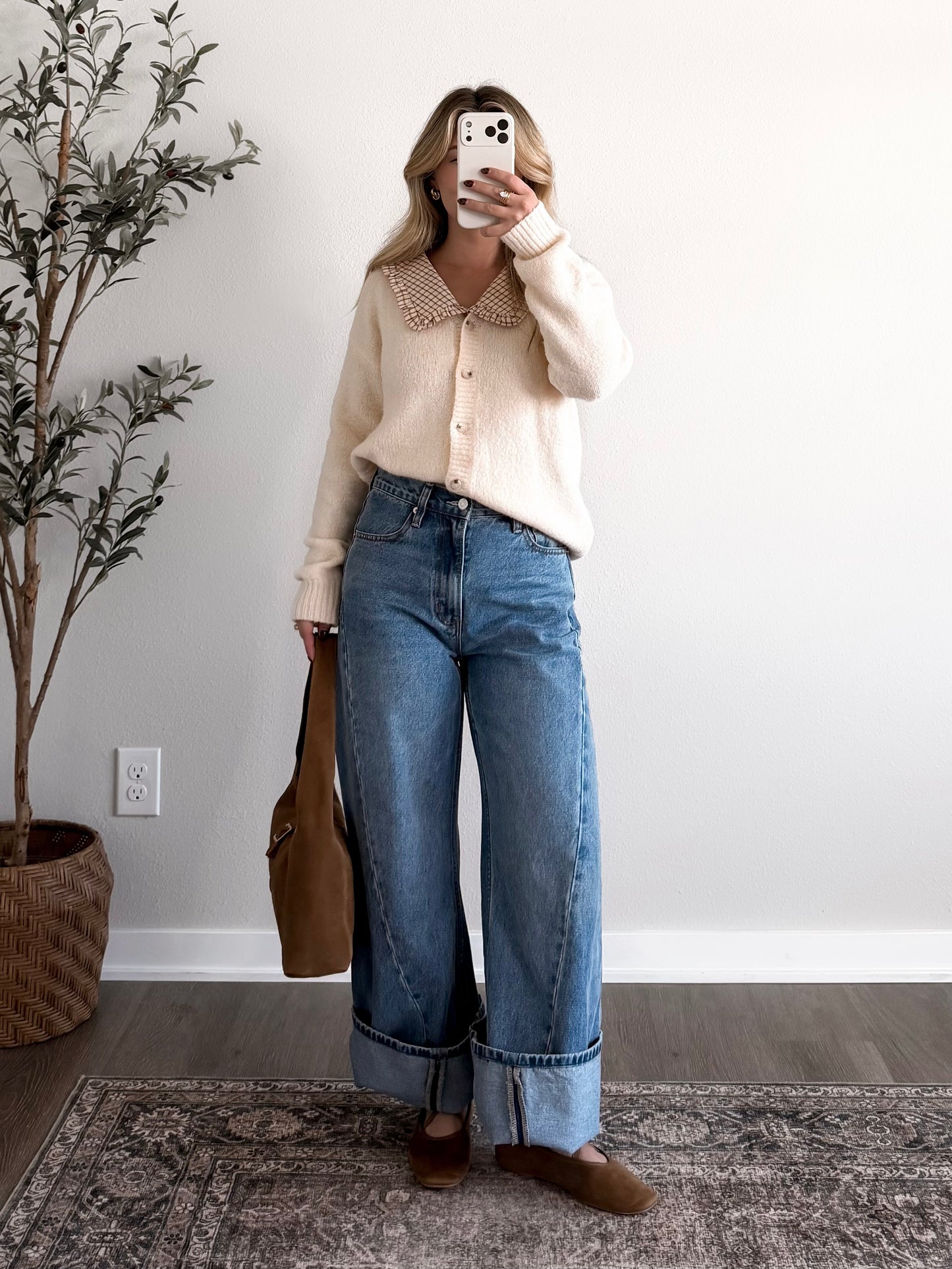 Betty Lou Collared Knit Cardigan (Restocking 11.02)