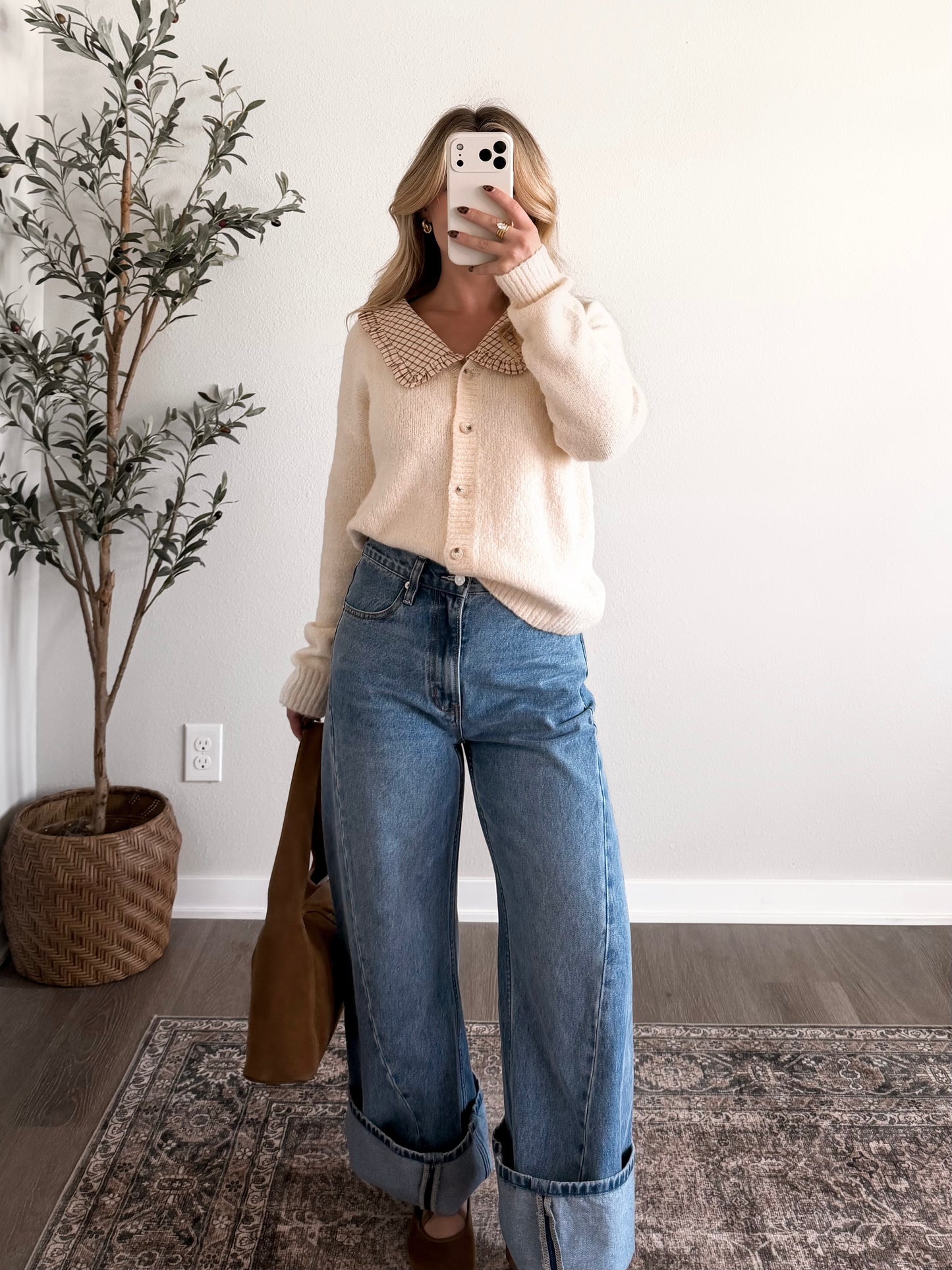 Betty Lou Collared Knit Cardigan (Restocking 11.02)