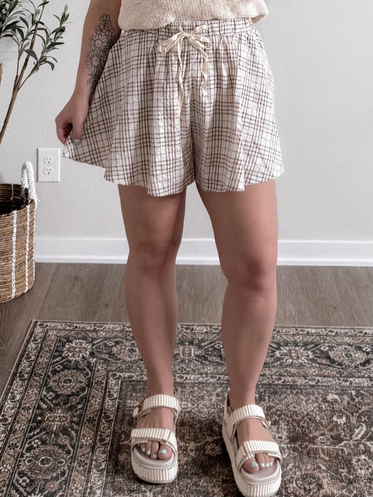 Georgia Gingham Check Short
