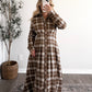 Hemlock Plaid Midi Dress