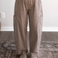Banana Bread Gingham Pants