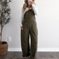 Outlook Barrel Denim Overalls / Olive
