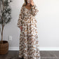 Butterfly Fields Floral Maxi Dress
