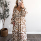 Butterfly Fields Floral Maxi Dress