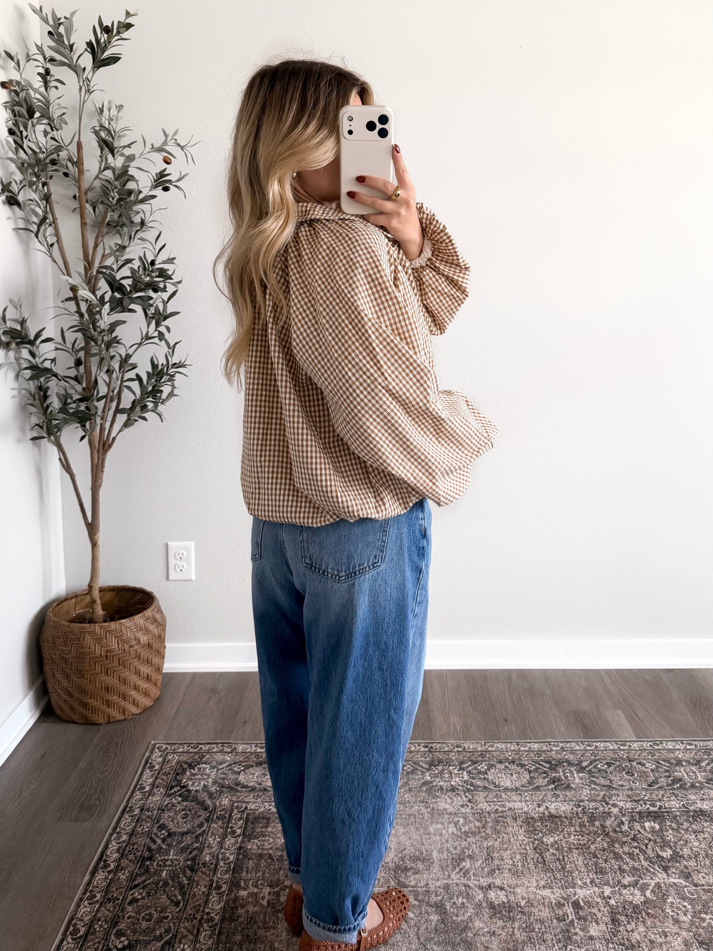 Autumn Market Gingham Jacket