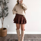 Fall Frill Lace Skort