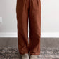 Warm Spice Gingham Pant Set