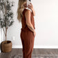 Warm Spice Gingham Pant Set