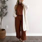 Warm Spice Gingham Pant Set