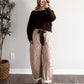 Plans Are Casual Knit Sweater / Brown
