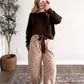Plans Are Casual Knit Sweater / Brown