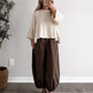 Brownstone Plaid Balloon Pant