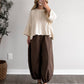 Brownstone Plaid Balloon Pant