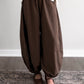 Brownstone Plaid Balloon Pant
