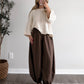 Brownstone Plaid Balloon Pant