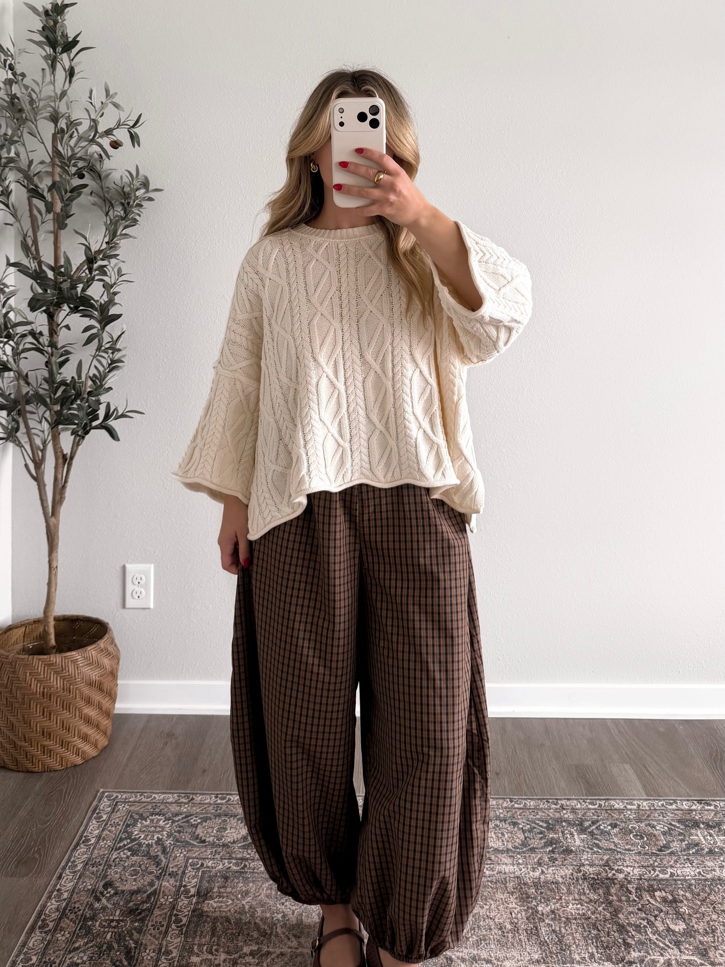 Birchwood Knit Sweater / Cream
