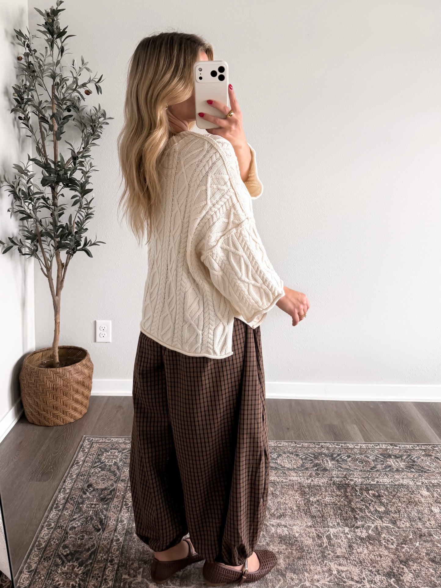 Birchwood Knit Sweater / Cream