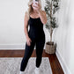 Butter Soft Athleisure Jumpsuit / Black