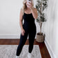 Butter Soft Athleisure Jumpsuit / Black