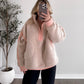 Summit Sherpa Pullover / Peach-Cream