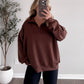 Base Scuba 1/2 Zip Pullover / Brown