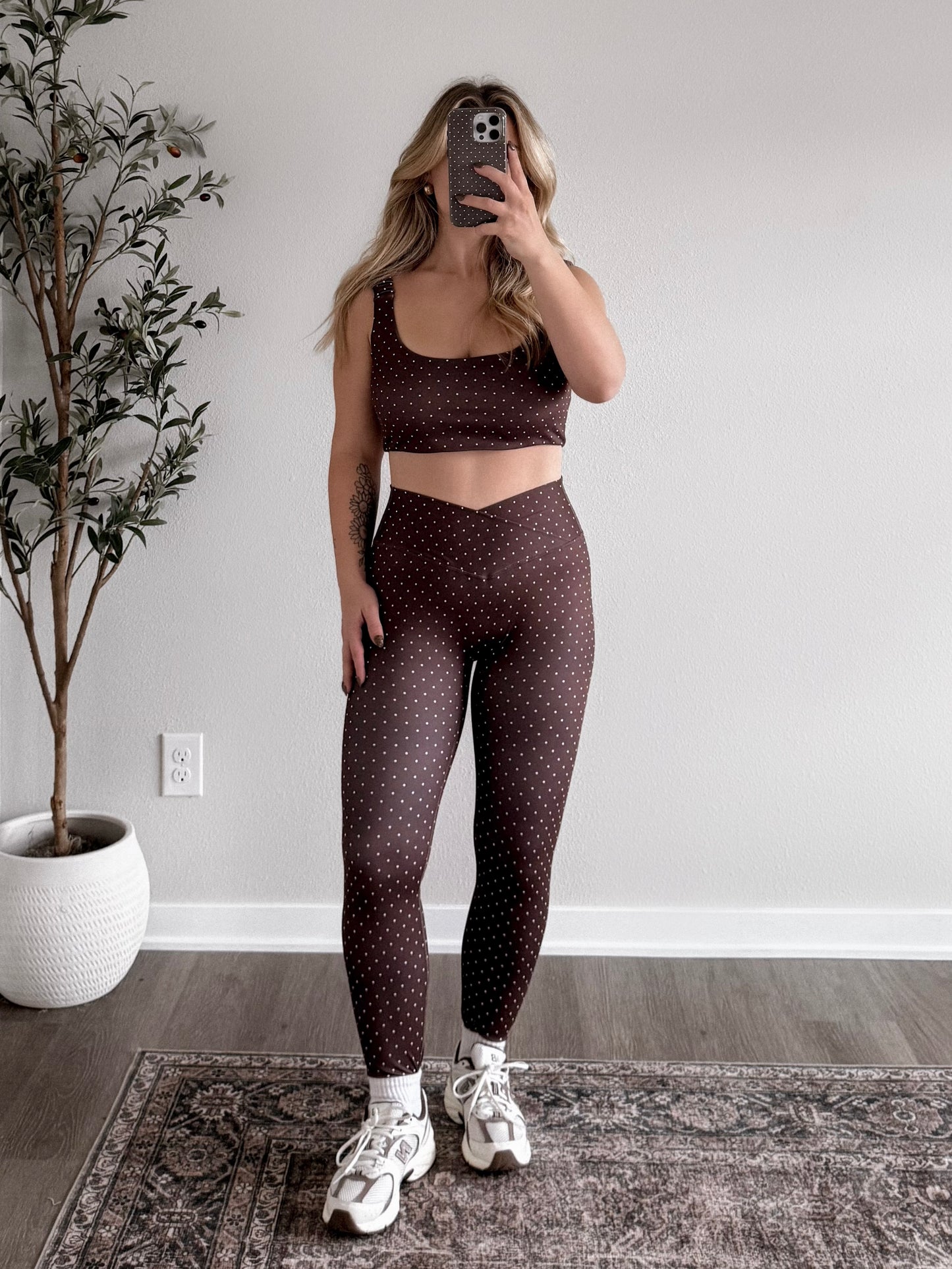 Dotted Active Athleisure Set