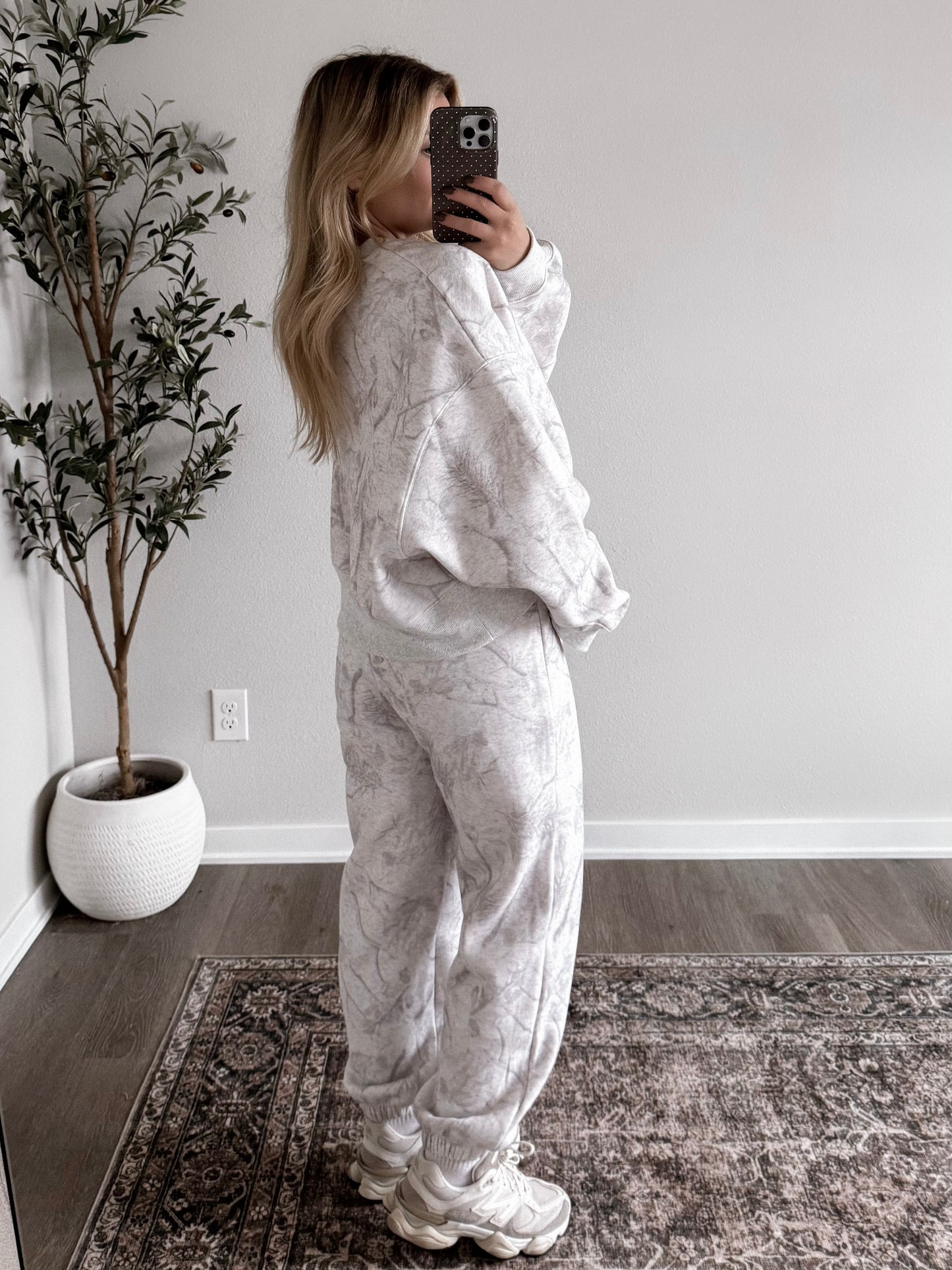 Camouflage Fleece Sweat set