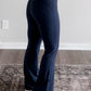 Studio Flared Yoga Pant / Navy