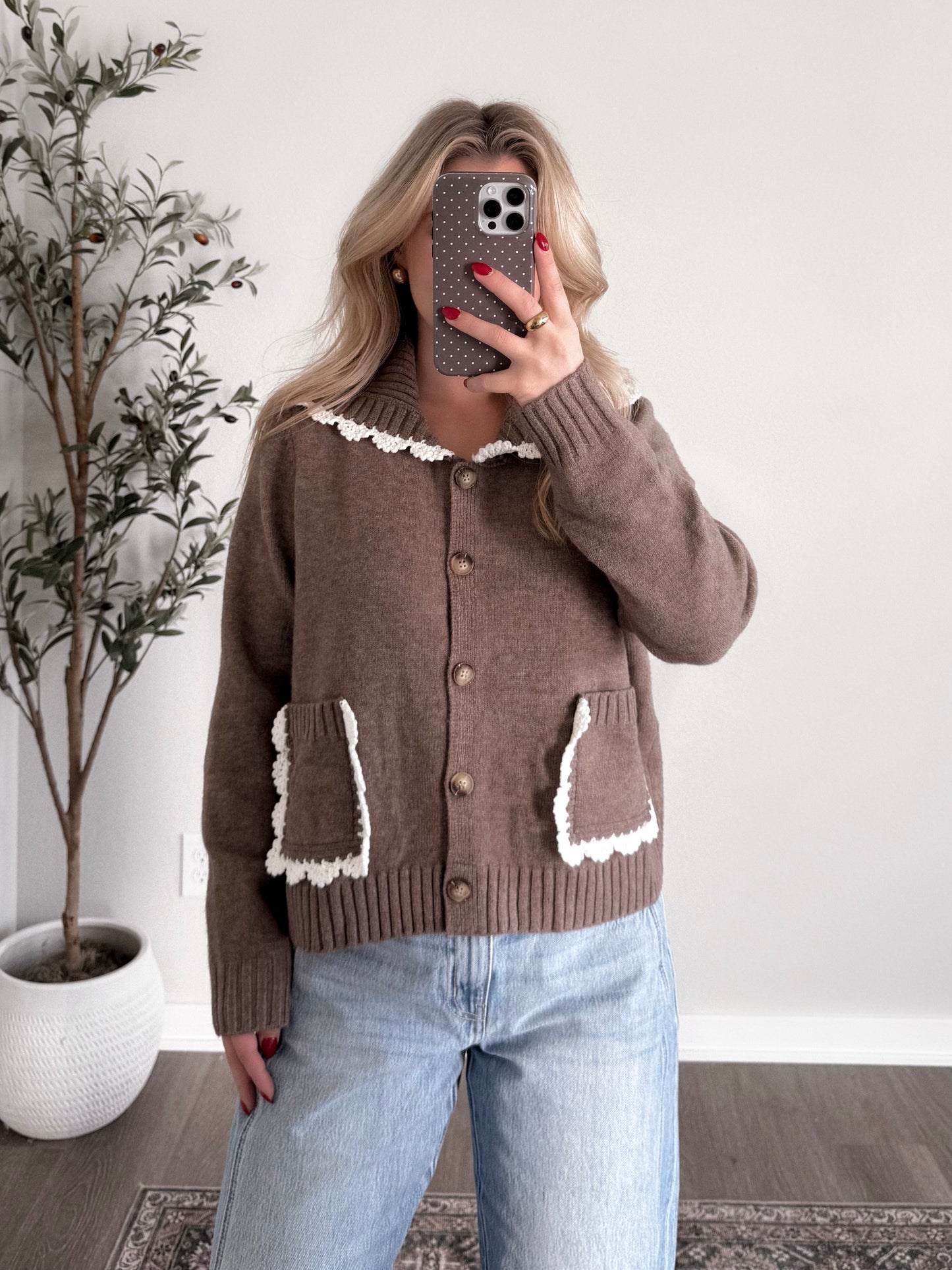 Morning Chai Collared Sweater