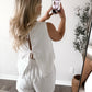Palm House Embroidered Short Set
